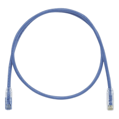 Cable de Parcheo Cat6 / UTP / 24 AWG / CM / Llaveado / 0.91 m (3 Pies) / Azul UTPKSP3BU PANDUIT