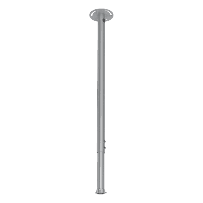 Montaje de Techo Telescópico para PTZ / Acero Inoxidable / 1500-2500 mm (4.9-8.2 ft) / 10.85 kg / Plateado DS-1667ZJ-P HIKVISION