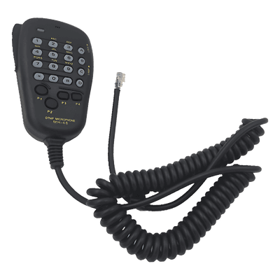 Micrófono para Radio Móvil / Conector RJ-45 de 6 Pines / Teclado Retroiluminado / IP54 / Cable Kevlar 40 kg TXY220 TXPRO