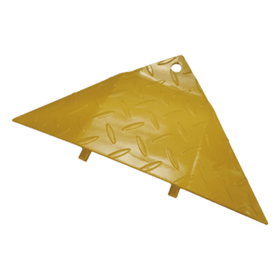 Bisel Final para Picos Ponchallantas / Acero Amarillo / 225 x 480 x 45 mm / 0.74 x 1.57 x 0.15 ft XB-TK-CAP-M ACCESSPRO