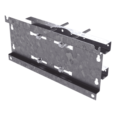 Herraje de Fijación / Montaje en Pared, Poste o Torre / Tornillos 250 mm / Compatible con Gabinete 9U LP-FORTE-09U-BRA-R2 LINKEDPRO BY EPCOM