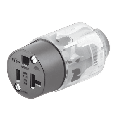 Conector Iluminado / 20 A / 125 V CA / 2P 3H / NEMA 5-20R / LED 360° / -40°C a 75°C