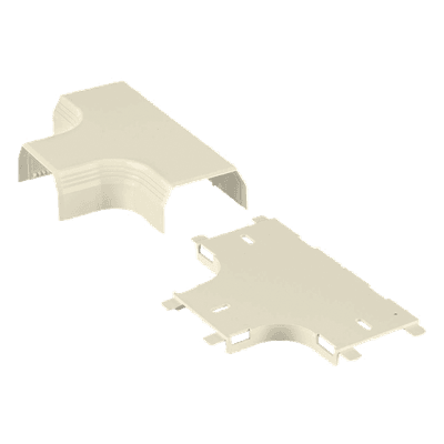 Accesorio en T para Canaleta / PVC Rígido / UL94V-0 / 0 a 50°C / Bajo Voltaje / Blanco T45TWH PANDUIT