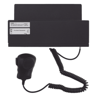 Módulo de Micrófono de Emergencia / Montaje en Chasis / Alcance 300 m (984.3 ft) / 24 VCD / Integración Noti-Fire-Net CMIC-1 NOTIFIER