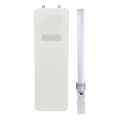 Kit WiFi Omnidireccional / 2.4 GHz / 300 Mbps / 300 m (984 ft) / 10 dBi / 128 Dispositivos / MIMO 2x2 / Cloud KIT-C1XN+O ALTAI TECHNOLOGIES