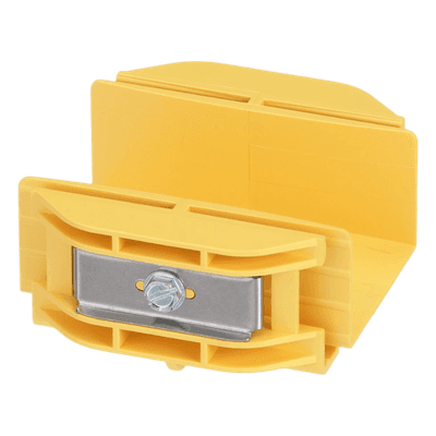 Acoplador para Canaleta / 2 x 2 pulgadas (50.8 x 50.8 mm) / Sin Herramientas / ABS Resistente / 41.6 mm de Altura / Color Amarillo FBC2X2LYL PANDUIT
