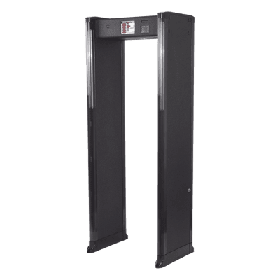 Arco Detector de Metales / 6 Zonas Independientes / Sensor IR Anti-Falsas Alarmas / Uso en Intemperie / Rango 0°C a 55°C / Certificación FAA INTELL-26-ZIR-W RANGER SECURITY DETECTORS