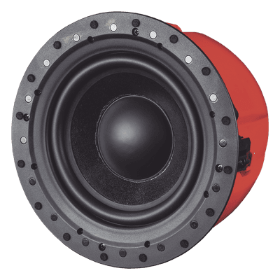 Subwoofer pasivo / 8 pulgadas empotrable en techo / Carcasa sellada / 150 W / 8 ohms / 0.66 pies de profundidad IC-SUB-8 TRUAUDIO