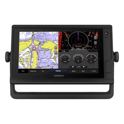 Chartplotter Náutico / 9" WSVGA Táctil / 1024x600 px / GPS+GLONASS 10 Hz / IPX7 / 10-32V DC / Compatible Sondas Garmin / Mapas BlueChart LakeVü 10-02321-00 GARMIN