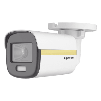 Cámara Bala TURBOHD / 4K 8 Megapixel / Luz Blanca 20 m (65.6 ft) / WDR 130 dB / IP67 / Metal B4K-TURBO-C EPCOM