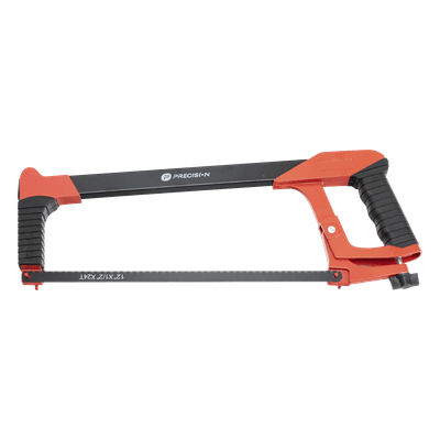 Arco de Segueta / Aluminio Ligero / 12 pulgadas (30.5 cm) / Tensión Ajustable / Mango Ergonómico / Incluye 1 Hoja PSTH05003 PRECISION