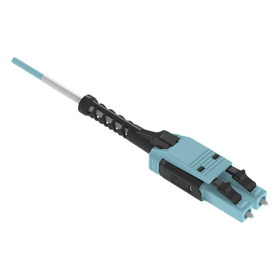 Jumper de Fibra Óptica / Multimodo OM4 50/125 / LC-LC Uniboot Duplex / OFNP Plenum / 25 m (82.02 pies) / Color Aqua FZ2RPU1U1ONM025 PANDUIT