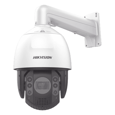 Domo PTZ IP / 2 Megapixel / 25X Zoom Óptico / IR 200 m (656.2 ft) / AcuSense / IP66 / IK10 / Alerta Audible y Luz Estroboscópica / Hi-PoE / DarkFighter DS-2DE7A225IW-AEB(T5) HIKVISION