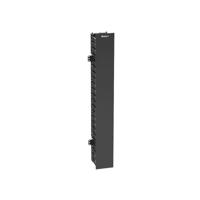Organizador Vertical de Cable / 22U / 4.9 in Ancho / 131 Cables CAT6 / ABS / ROHS / Montaje Frontal WMPVF22E PANDUIT