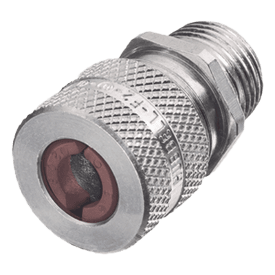 Conector de Cable / Aluminio Macho Recto / Ajustable 0.50-0.63" / 1/2" / NEMA 4, 4X, 12, 13 / Clase I Div. 2 HUB-SHC-1024 HUBBELL
