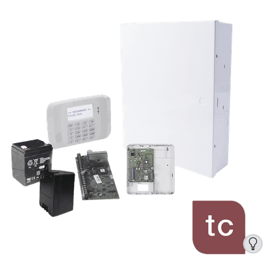 Kit de alarma / panel VISTA-48LA 8 zonas cableadas + 40 inalámbricas / comunicador IP 7847i / AlarmNet / Total Connect