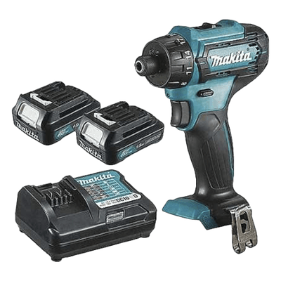 Atornillador / Motor sin escobillas / 2.500 RPM / 16 niveles de par / Batería 10,8V / LED integrado DF0-33D-WYE MAKITA