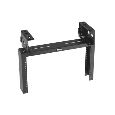 Rack de Distribución Aéreo / 6 UR / Rieles Roscados #12-24 / Carga 36 kg (80 lb) / Montaje en Techo PZLRB6U PANDUIT