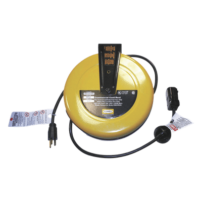 Carrete de Extensión / 16/3 SJT / 125V CA / 10A / 7.6 m (25 pies) / Conector HBL5969VBLK / UL HUB-HBL-C25-163C HUBBELL