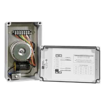 Transformador para bocinas / 25/70/100V / 30W máx / -20°C a 60°C / Interior y exterior 72575B-801-L HYPERSPIKE