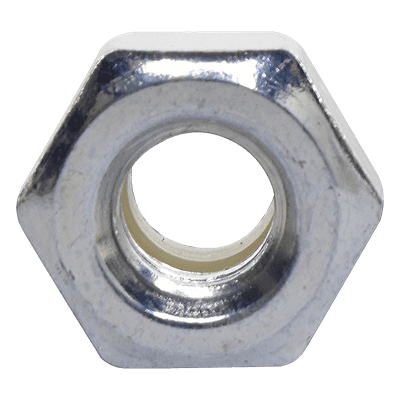 Tuerca de seguridad / Galvanizada electrolítica / 1/2 pulgada / Hexagonal / Acero de alta resistencia STUERCASEG12 SYSCOM TOWERS