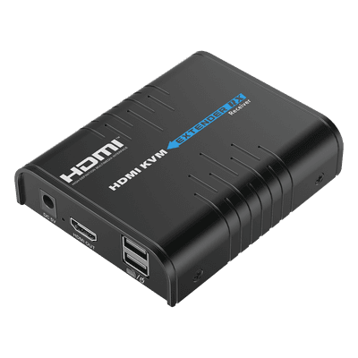 Receptor KVM IP / 1080P @ 60 Hz / Extensión HDMI 120 m (393.7 ft) / Red Gigabit / 253 Receptores / USB Remoto / STP-UTP CAT6-CAT6A TT373KVM4.0RX EPCOM TITANIUM