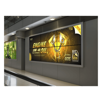 Kit Videowall / 6 Pantallas 55" / Full HD 1920x1080 60Hz / Controladores 4K HDMI / Montaje Pared / Ángulo 178° DS-CW3X2LUY-55/WM HIKVISION
