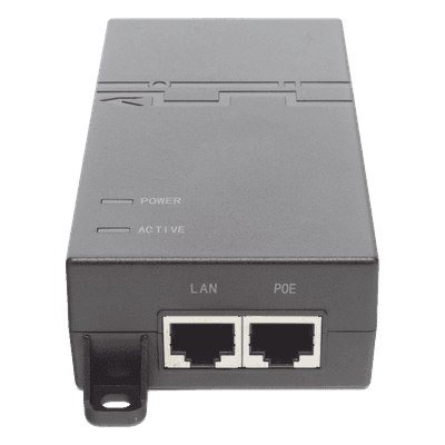 Inyector PoE / 802.3at 30 W / Gigabit / 2 Puertos LAN / Entrada 100-240 V CA / IEC C5 RG-E-130(GE) RUIJIE