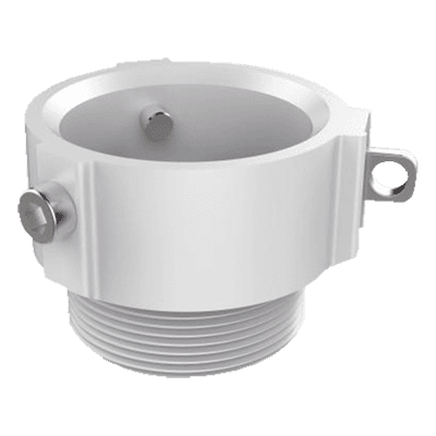 Adaptador de Montaje para Domo PTZ / Aluminio 6061 / 71×71×45 mm / 138 g / Rosca Interna / Exterior