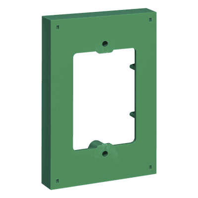Espaciador / 5/8" (16 mm) / Plástico verde / Cajas estándar / 0.52 ft profundidad KIT-102722-G STI