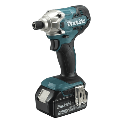 Atornillador de Impacto / 18V / 0-3000 IPM / 155 Nm / 2 Baterías 1.5 Ah / Freno Eléctrico / 143 mm (5-5/8") DTD156SYE MAKITA