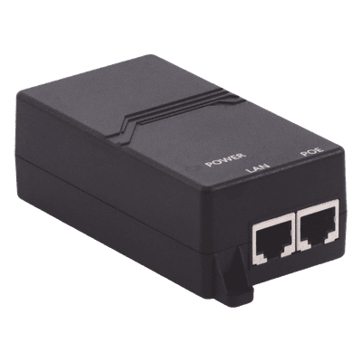 Inyector PoE Pasivo 48vcc Gigabit para APs Grandstream hasta 24W GWN7605, GWN7605LR, GWN7615, GWN7630, GWN7630LR, GWN7660, GWN7660LR y GWN7664. G0720-480-050 GRANDSTREAM