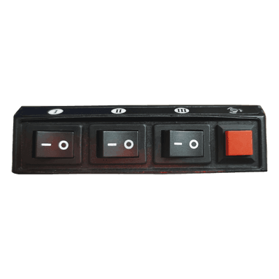 Switch de Control / 4 Interruptores / 12 VCC / 15 A / 104x55x33 mm / 4.09x2.17x1.30 in XDKQH01 EPCOM INDUSTRIAL SIGNALING