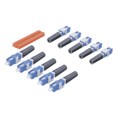 Conector Mecánico Monomodo / SC/UPC / Pre-Pulido / 3 mm (0.12 pulgadas) / 10 Piezas / Reensamblable 5x / Holder Incluido SCUPCMCM10 TEMPO