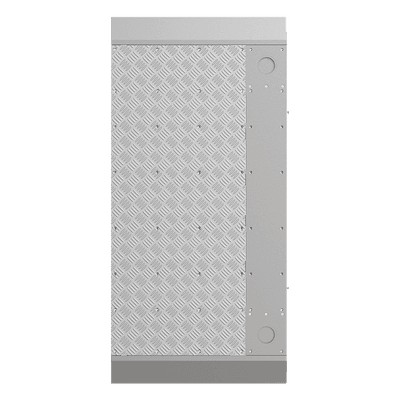 Base adicional para torniquete / Carril extra 90 cm (2.95 ft) / Sin anclaje al piso / Compatible con DS-K3B601-BASE900-S DS-K3B601-BASE900-M HIKVISION