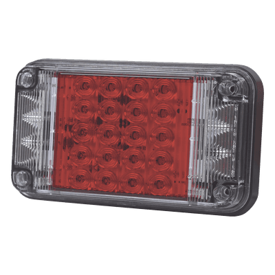 Luz de Advertencia LED / 66 LEDs / 7x4 Pulgadas / 12 VCC / 10 Patrones de Destello / Montaje Permanente XLTE2345R EPCOM INDUSTRIAL SIGNALING