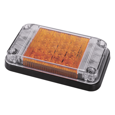 Luz de Advertencia LED / 7x4 pulgadas / 66 LED de Alta Intensidad / 12 VCC / 10 Patrones de Destello / Montaje Permanente XLTE2345A EPCOM INDUSTRIAL SIGNALING