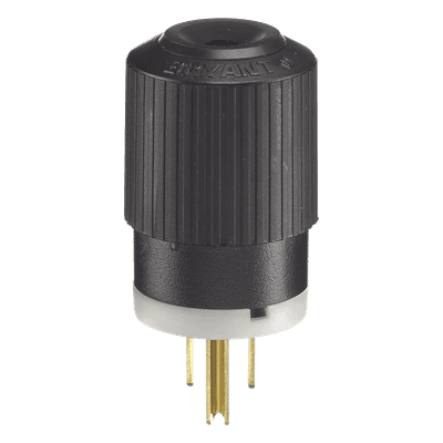 Clavija Industrial / 15 A / 125 V CA / NEMA 5-15P / 2 Polos 3 Hilos / 2.18 x 1.52 x 1.38 in HUB-BRY-5266-NP HUBBELL