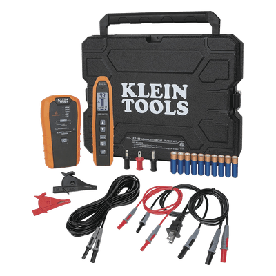 Kit Rastreador de Cables / Circuitos Energizados y No Energizados / 12V-480V AC/DC / Detección en Paredes y Subterráneo / 6.1 m (20 ft) de Alcance ET-450 KLEIN TOOLS