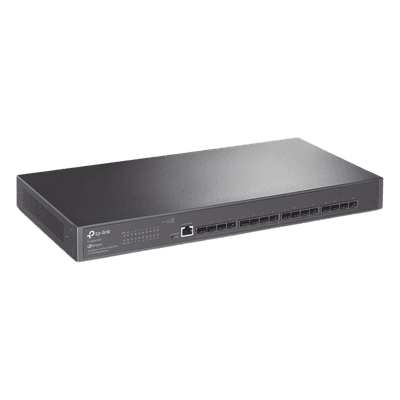 Switch Fibra Óptica L2+ / 16 Puertos SFP+ 10G / Rendimiento 320 Gbps / Sin Ventiladores / Montaje en Rack / Gestión Centralizada