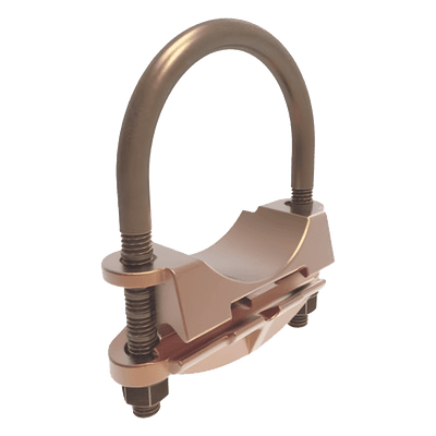 Conector Mecánico / Cables 4 a 3/0 AWG / Paralelo o 90° / Tubo 2" o Varilla 2" - 2 3/8" / Torque 240 lb-in / UL 467 HUB-GAR-1826 HUBBELL BURNDY
