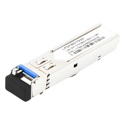 Transceptor SFP+ / 1.25 Gbps / Bidireccional / Monomodo / 20 km / TX 1310 nm RX 1550 nm / LC Simplex LPSFBD1G20 LINKEDPRO BY EPCOM