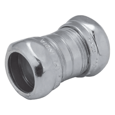 Conector de Compresión / Acero Galvanizado / 3/4 in / Pared Delgada / 10 mm (0.394 in) de Alto HUB-2923 HUBBELL