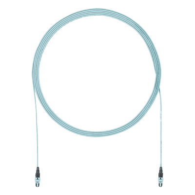 Cable de Interconexión de Fibra Óptica / 12 Fibras OM4 / Pan-MPO Hembra-Hembra / Polaridad A / LSZH / 17 m (55.77 pies)