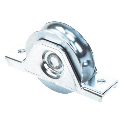 Rueda para Puerta Corrediza / 8 cm / Acero Galvanizado / Carga 180 kg / Fijación Inferior 1151-5025-001 COMUNELLO