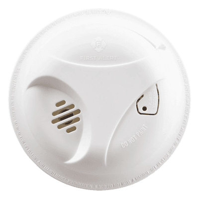 Detector de Humo Autónomo, No Requiere Panel, Con Botón para Silenciar, Sensor por Ionización 1039796 FIRST ALERT
