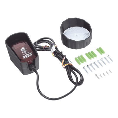 Fotocelda Reflectiva / Alcance 10 m (33 ft) / 12-30 VDC / Contactos NC-NO / Montaje Vertical 8080-057 DKS DOORKING