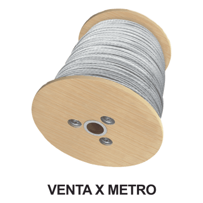 Cable Retenida 7 Hilos, Resistencia 1293 Kg. Diámetro 3/16" (Venta x metro). SRET-316-DA SYSCOM TOWERS