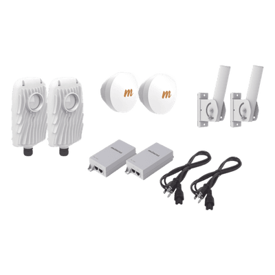 Kit Punto a Punto / 1.5 Gbps / 4.9-6.4 GHz / 16 dBi / 4 km (13,123 pies) / Slant 45° B5X-PTP-KIT2 MIMOSA NETWORKS