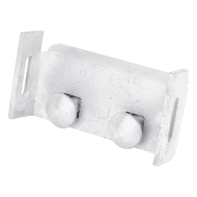 Herraje de Suspensión Tangente / Cable Figura 8 / Poste Concreto o Madera / Acero Galvanizado / Protección UV LP-HST LINKEDPRO BY EPCOM